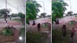 el impactante video de un joven que corre para escapar de los motochorros en la plata el impactante video de un joven que corre para escapar de los motochorros en la plata