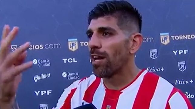 lo empatamos porque estos son cagones: la frase de leandro diaz tras el partido