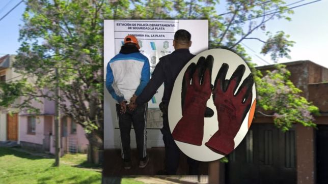 un hombre arana ataco en tolosa pero lo capturaron porque quedo filmado