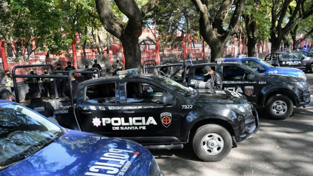 megaopertaivo policial y partido de alto riesgo entre gimnasia y colon