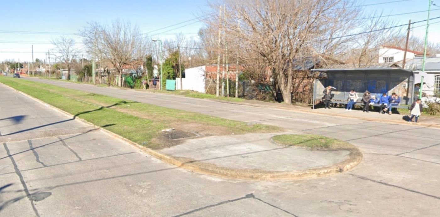 Parada de micro de 526 y 155