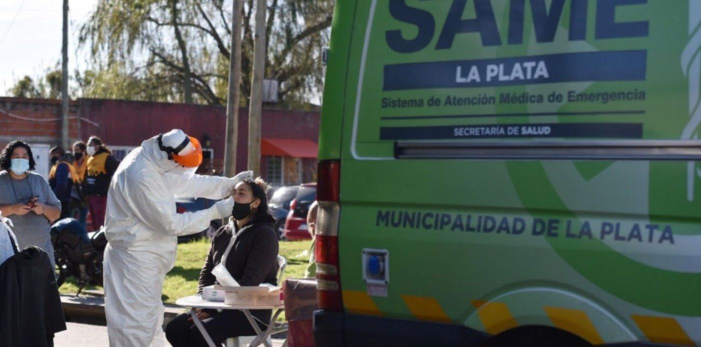 Testeos del SAME por coronanvirus