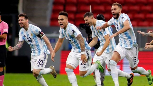 argentina ya esta en rio de janeiro a la espera de la final