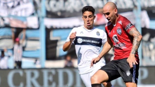 el gol con el que los santiaguenos se imponen a gimnasia