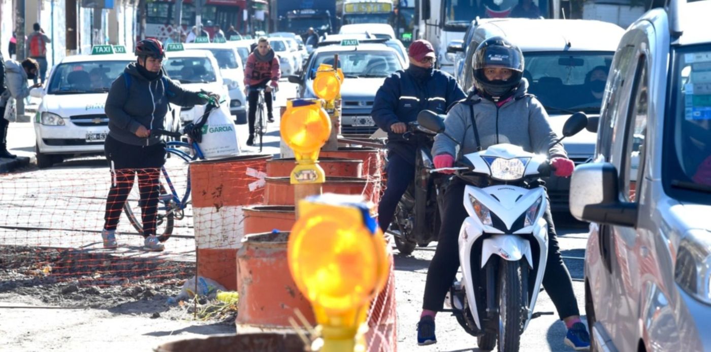 Obras empleados municipales estación de trenes