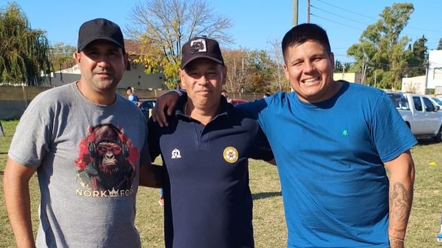 el hermano de marcos rojo fue anunciado como el nuevo dt de un equipo de la region