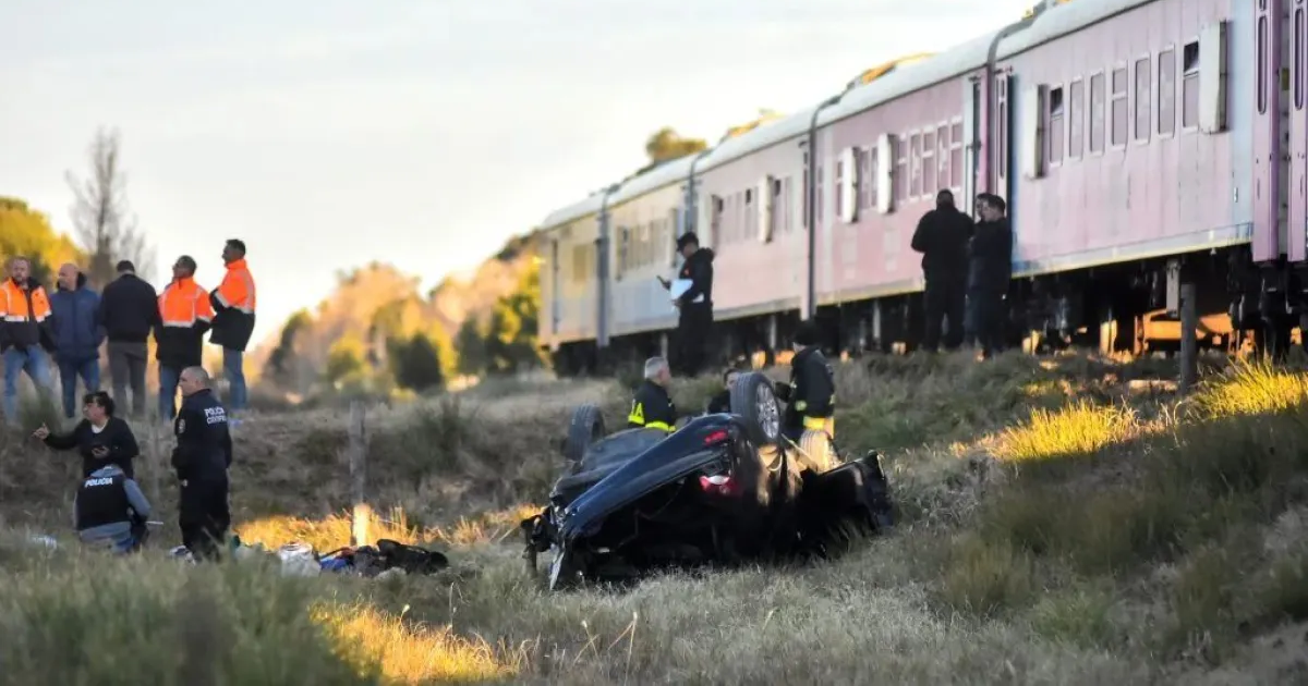Una nena murió en un choque del tren Roca que viaja a Mar del Plata