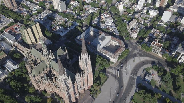 la plata festeja un nuevo cumpleanos con un martes radiante de sol