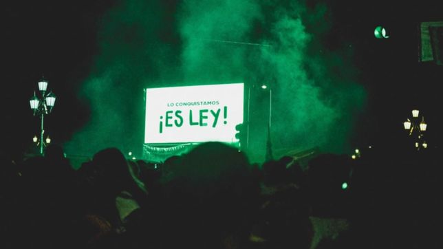 celebraciones en todo el pais a un ano de la ley de aborto legal, seguro y gratuito