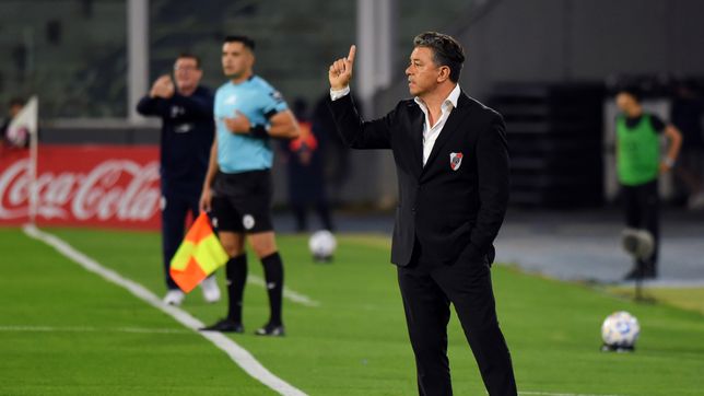 gallardo apuesta a su maxima experiencia en el equipo para recibir a gimnasia