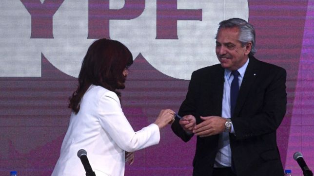 el mensaje de cristina kirchner a alberto fernandez: te pido que uses la lapicera