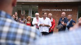 julio garro inauguro la nueva delegacion de tolosa