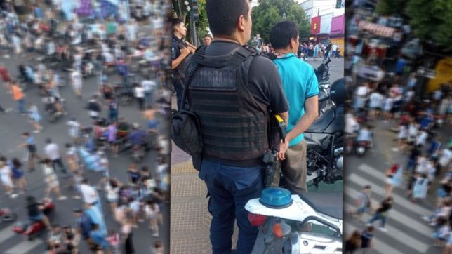 tension en 7 y 50: detienen a un hombre por abusar de una joven durante los festejos