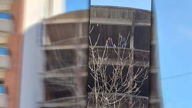 cuatro personas intentaron usurpar un edificio abandonado en pleno centro
