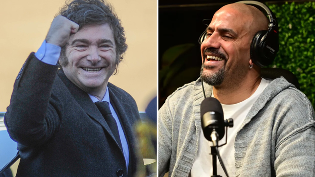 javier milei definio a veron como el elegido y lo lleno de elogios