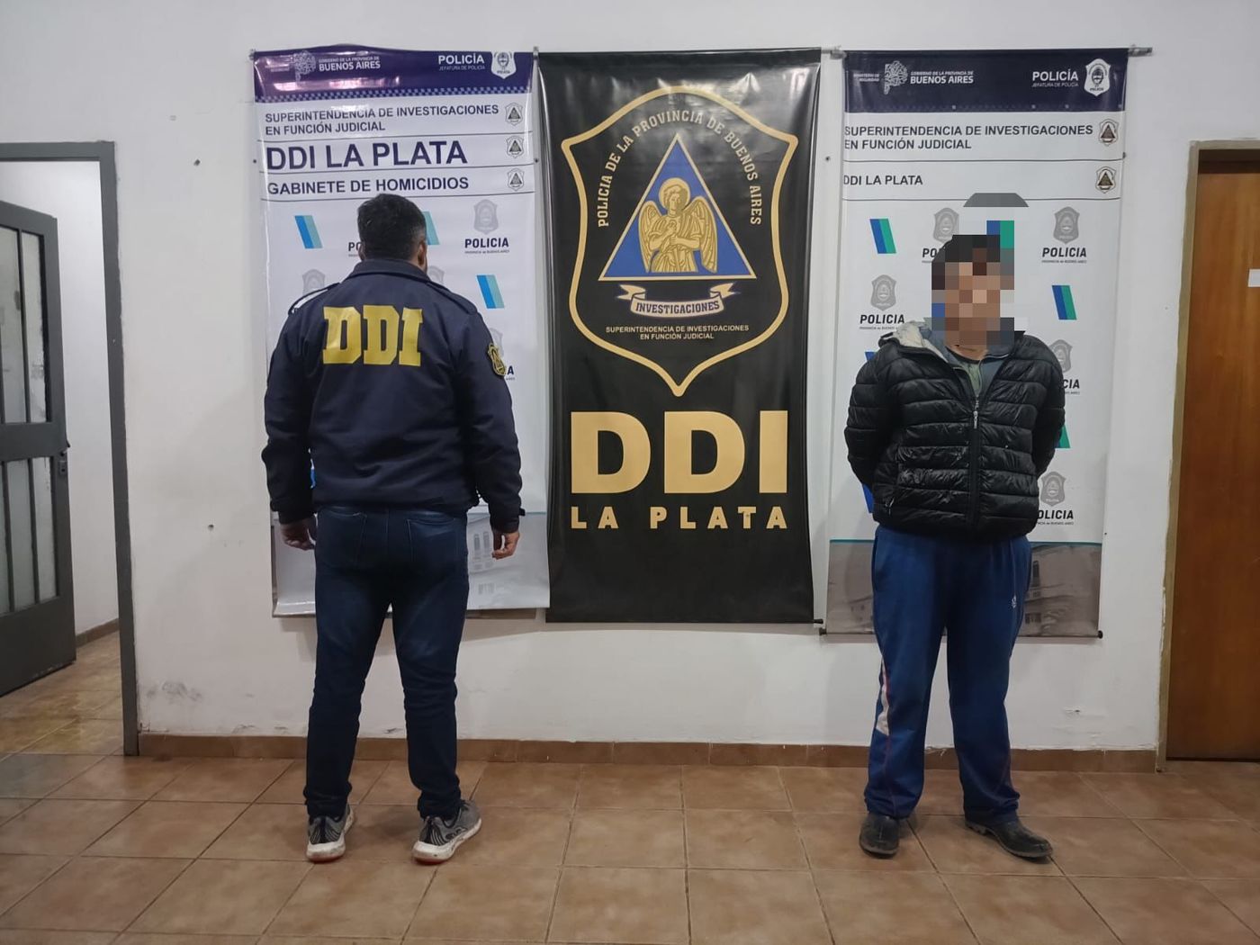 Jonatan David Perunetti, uno de los dos acusados de ser coautores en el asesinato de Mieres