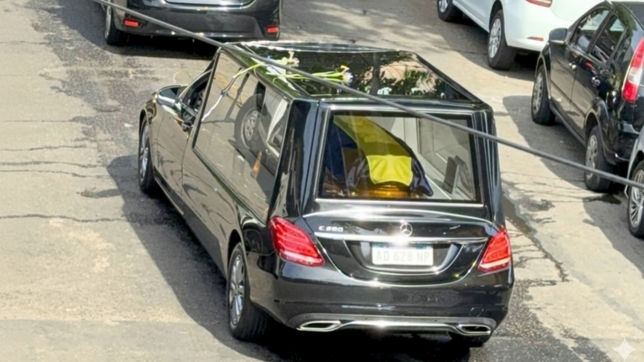 termino el velorio de miguel angel russo en la bombonera y lo despidio un emotivo cortejo