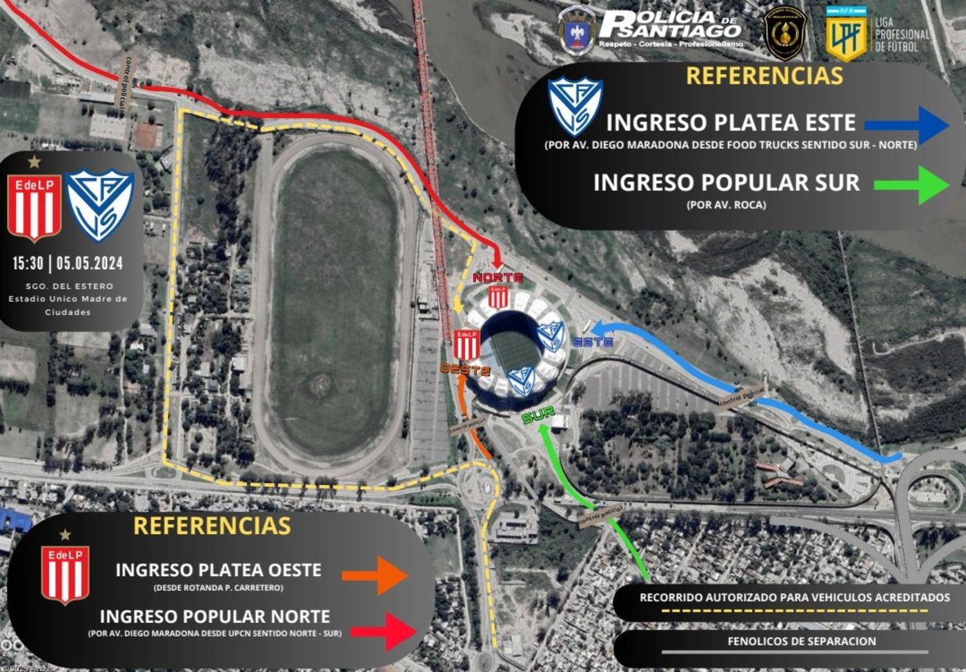Estudiantes acceso estadio Santiago del Estero.jpg