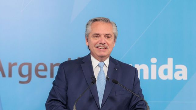 alberto fernandez anuncio que enviara un proyecto de ley con un plan economico