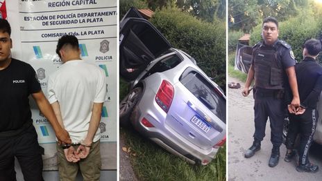 Tres chilenos desvalijaron dos casas y terminaron presos tras una intensa persecución