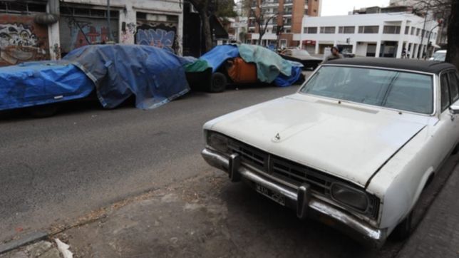 autos abandonados, transporte y obstruccion de veredas, las preocupaciones de los vecinos