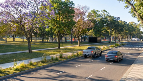 Menos carriles y sentidos diferentes: ¿cómo será la circulación del tránsito en el Parque Saavedra tras las obras? Menos carriles y sentidos diferentes: ¿cómo será la circulación del tránsito en el Parque Saavedra tras las obras?