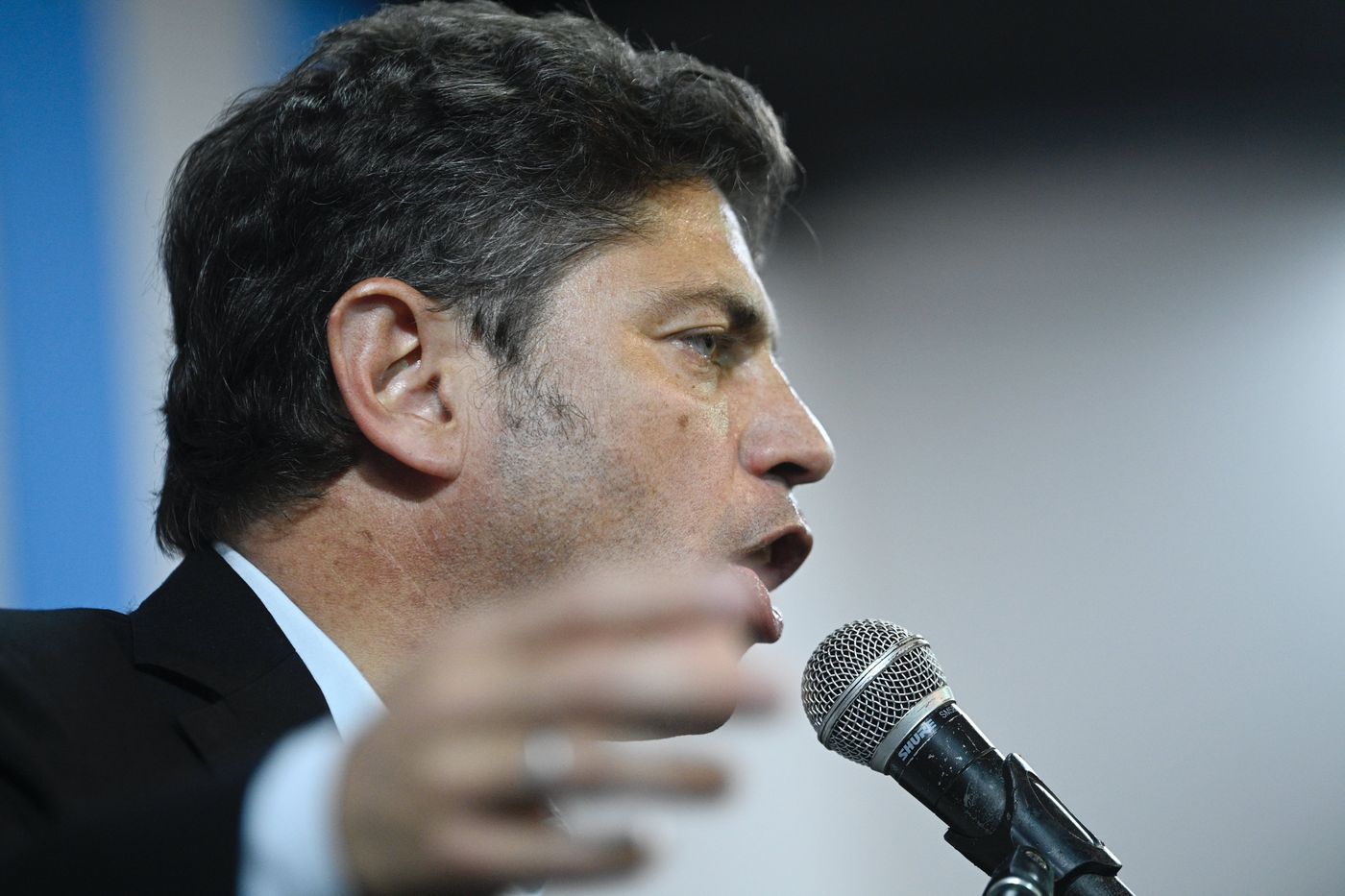 Axel Kicillof apunto duramente contra Javier Milei y aseguró que es una 