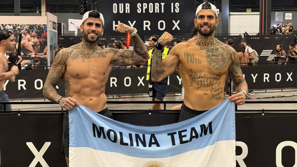 Los hermanos Molina, orgullo de La Plata: hicieron podio en Brasil y se meten entre la élite del Hyrox