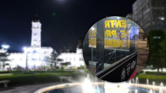 violencia y destrozos en la plata: cuatro detenidos por una brutal pelea en pleno centro