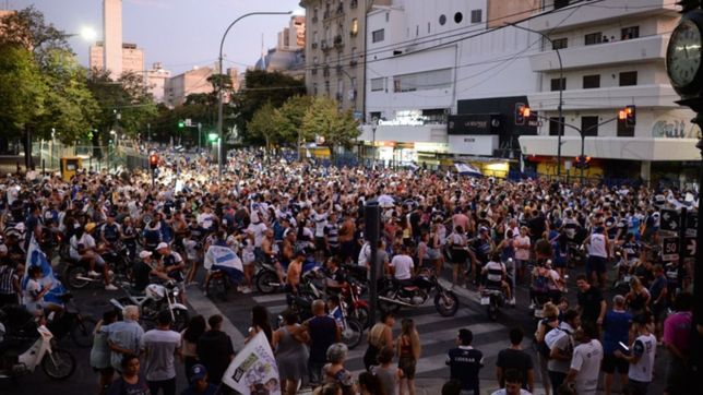 los festejos del pueblo tripero en 7 y 50 tras el triunfo ante estudiantes