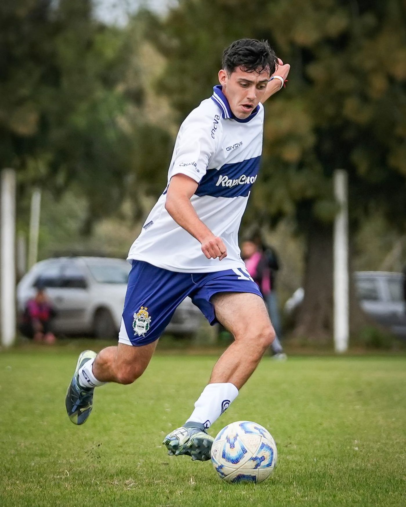 Santino López Garcia en acción. Santino López Garcia en acción.