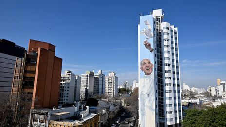 Así será la fiesta de inauguración en La Plata del mural del papa Francisco