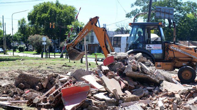 la municipalidad de la plata desmantelo una parrilla ubicada en 120 y 38