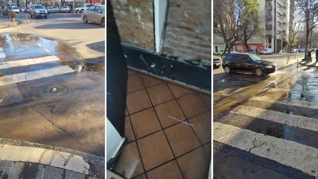 Una pérdida de agua inundó el sótano de la Cervecería Alemana y temen que pueda socavar los cimientos