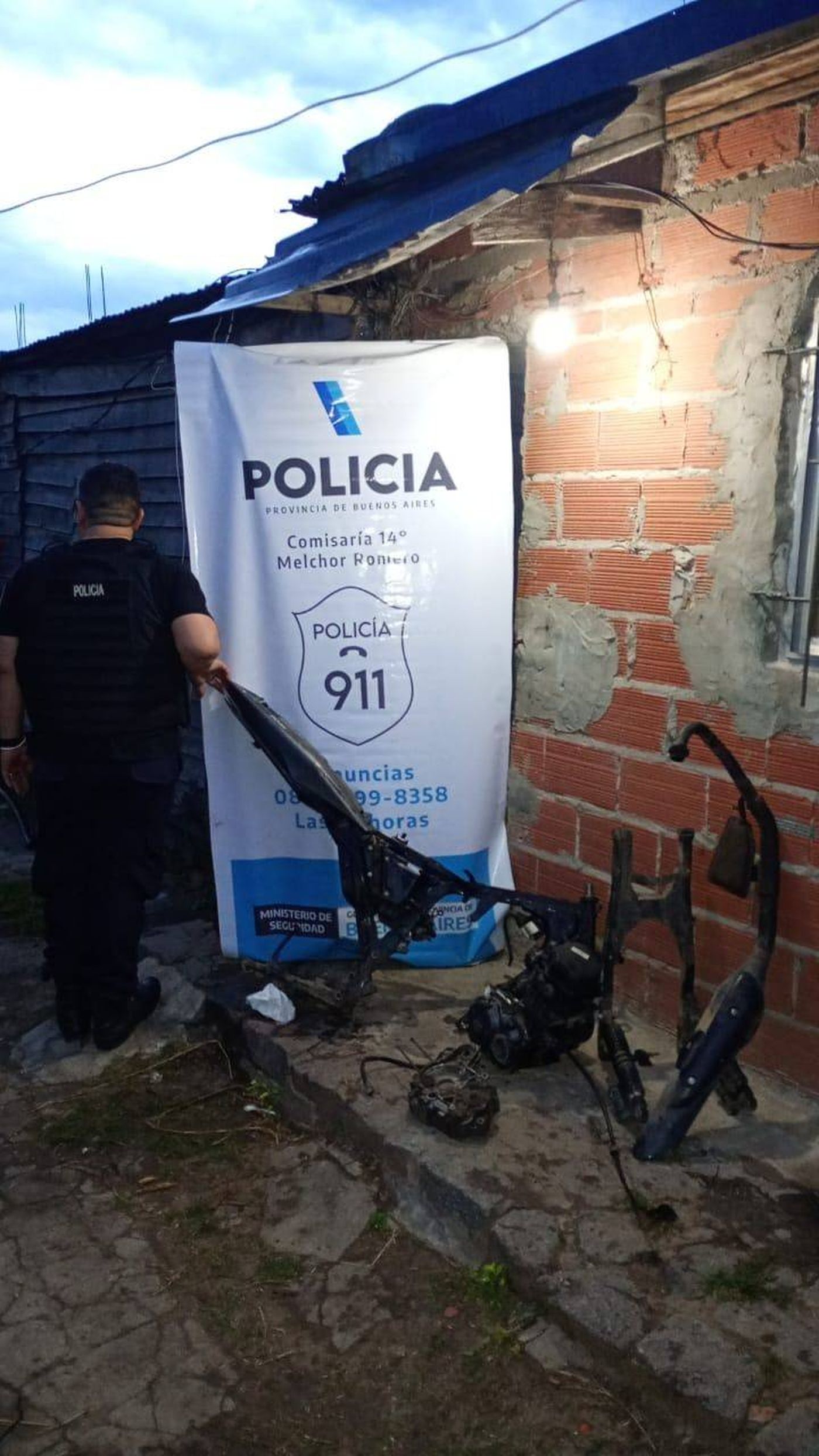 El operativo estuvo a cargo de la comisar&iacute;a Decimocuarta de La Plata