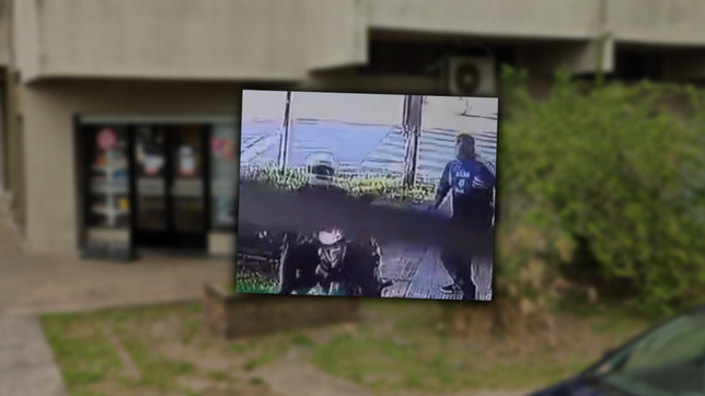 la furia de un comerciante de la plata al que le robaron por septima vez y golpeo al ladron