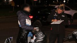 la municipalidad intensifico los controles y hubo 35 detenidos y mas de 190 vehiculos secuestrados