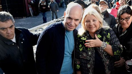 Carrió ratificó su apoyo a la fórmula encabezada por Larreta y Morales