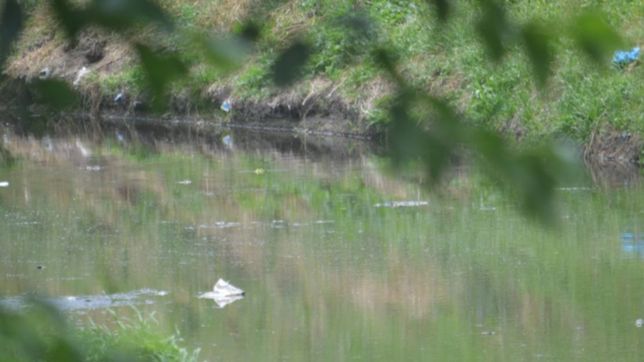 denuncian vuelcos contaminantes en el arroyo rodriguez y dicen que el aire es irrespirable