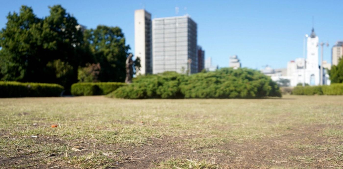 sequía - plaza moreno