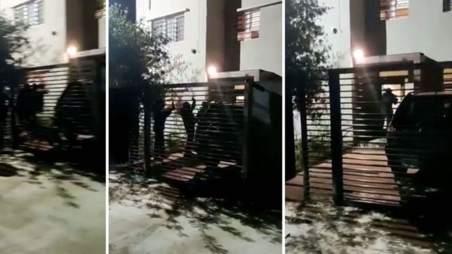 video: asi fue el increible allanamiento por error en la casa de un funcionario