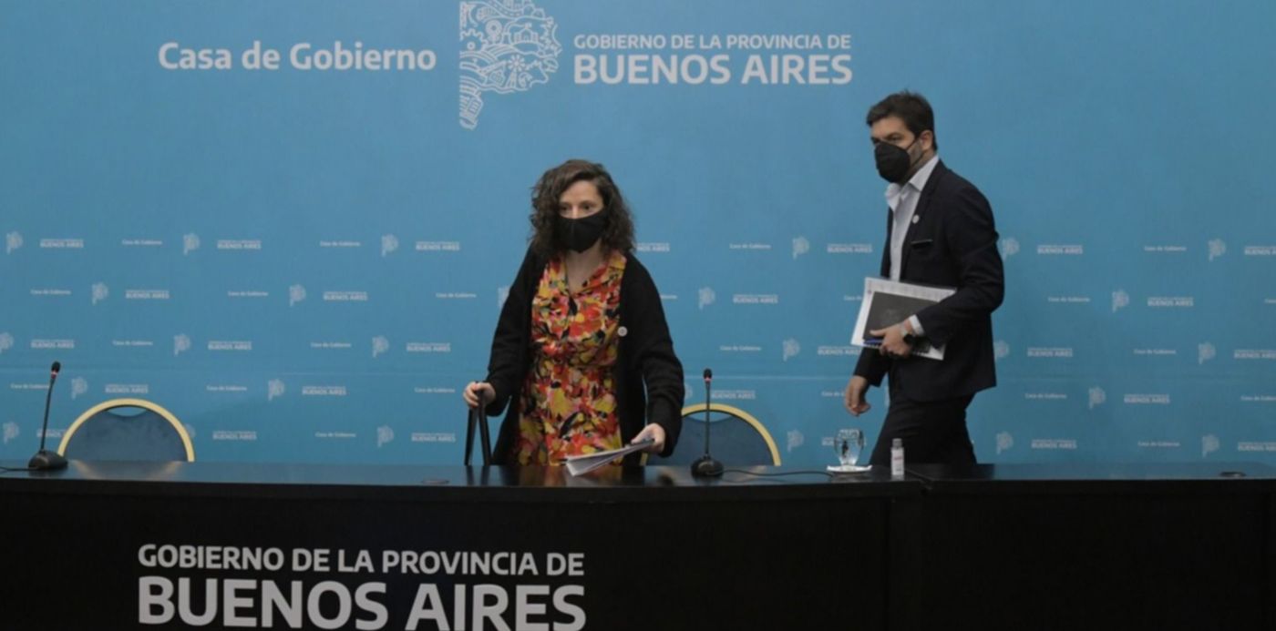 conferencia situación epidemiológica Carlos Bianco Leticia Ceriani