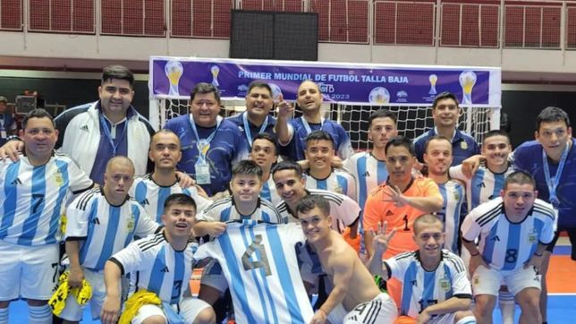 argentina gano el mundial de talla baja en medio de una escandalosa final con paraguay