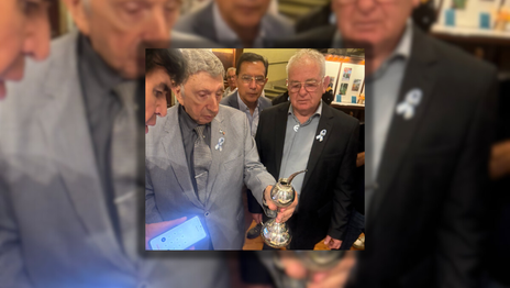 La historia de Landriscina, Messi y la entrega de un mate muy especial La historia de Landriscina, Messi y la entrega de un mate muy especial