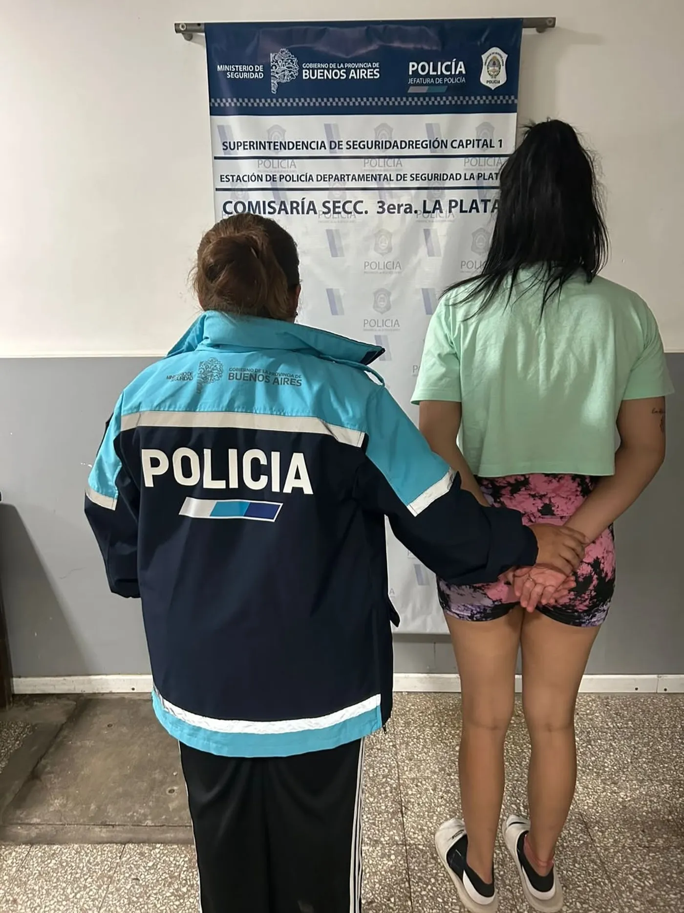 Una de las detenidas por al ataque en manada en La Plata.
