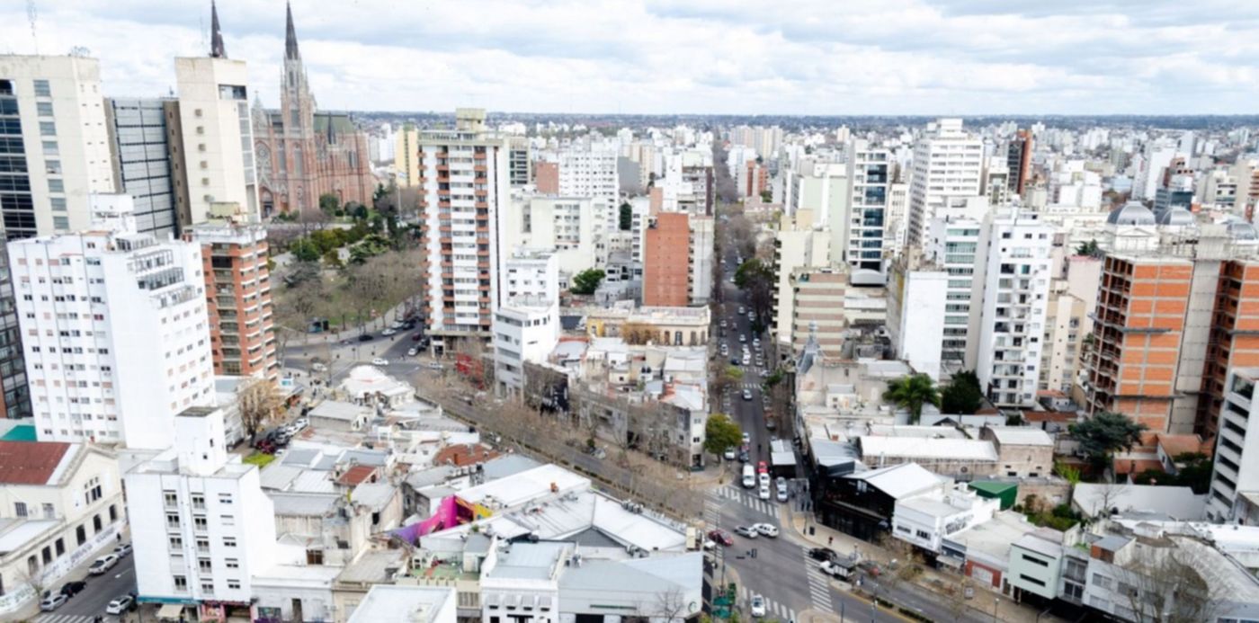 Edificios ciudad aéreas