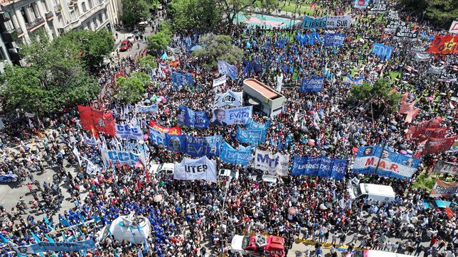 la cgt anuncio una conferencia de prensa en la previa del paro general del jueves