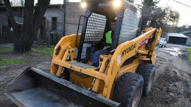 arrancaron las obras para mejorar 41 calles de una de las nuevas localidades del norte de la plata