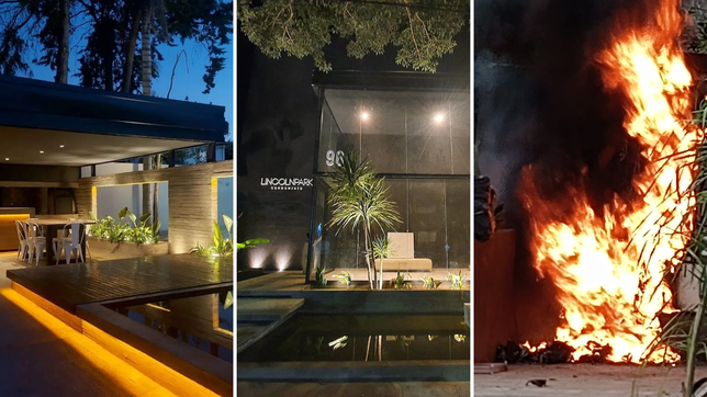 incendio, irregularidades y fuertes denuncias en un lujoso condominio de la plata
