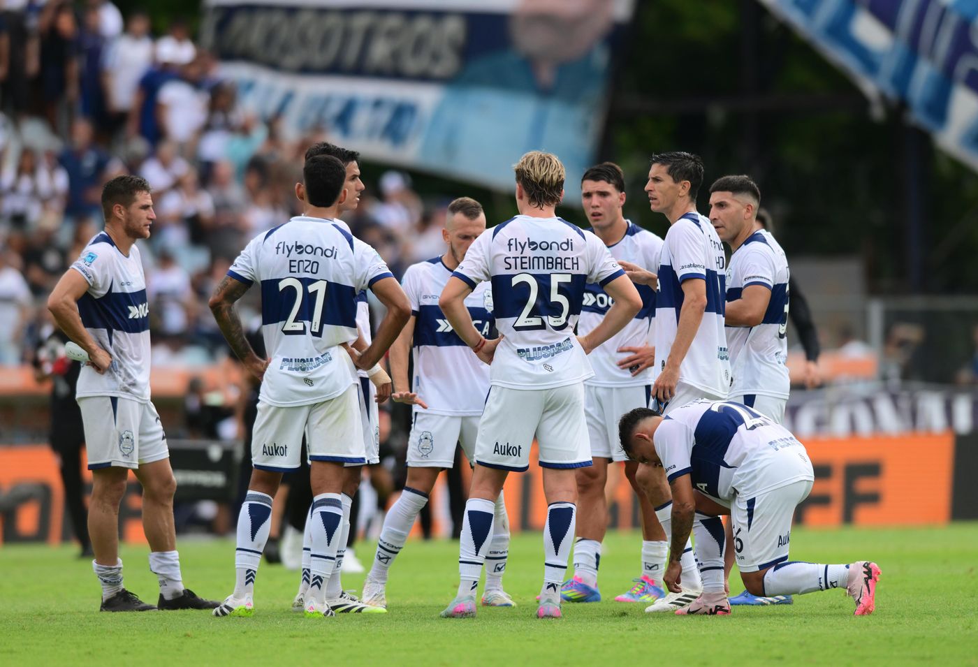 Gimnasia Estudiantes clásico entretiempo
